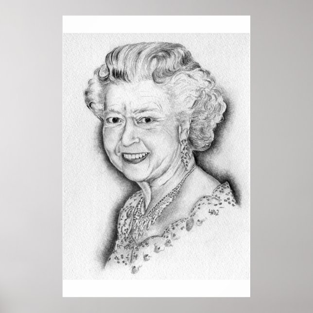 Queen Elizabeth II Poster (Front)