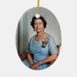 Queen Elizabeth Ii Queen Of The United Kingdom Ceramic Ornament at Zazzle