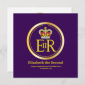 Queen Elizabeth II Reign (Front/Back)
