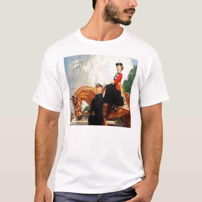Queen Elizabeth II T-Shirt (Front)