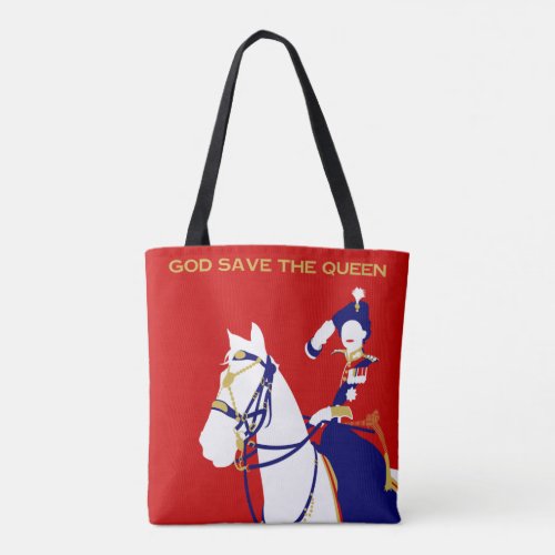 Queen Elizabeth II Trooping the Color Tote