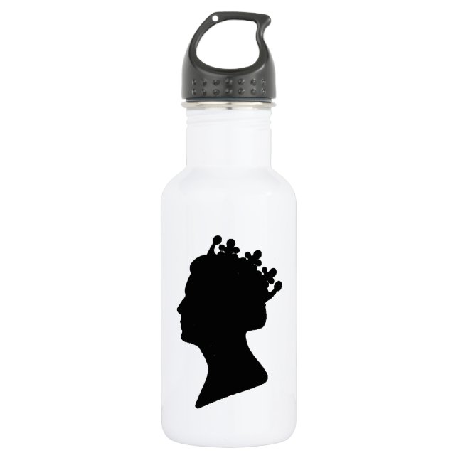 Queen Elizabeth II Water Bottle (Front)