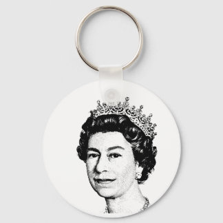 Queen Elizabeth Keychain