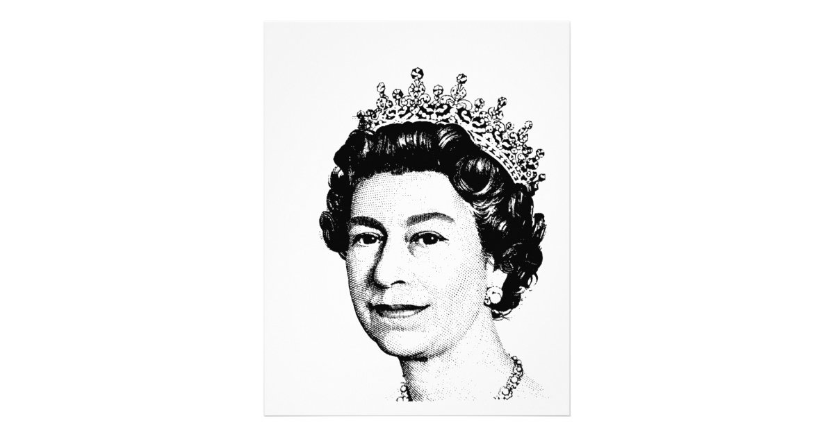 Queen Elizabeth Letterhead | Zazzle