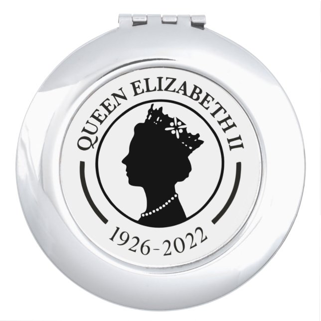 Queen Elizabeth ll Commemorative Compact Mirror (Front)