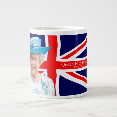 Queen Elizabeth ll  Giant Coffee Mug