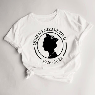 Queen Elizabeth ll Womens T - Shirt 1926 - 2022 