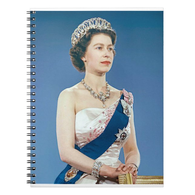 queen elizabeth notebook (Front)