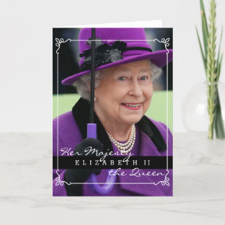 Queen Elizabeth of England Card