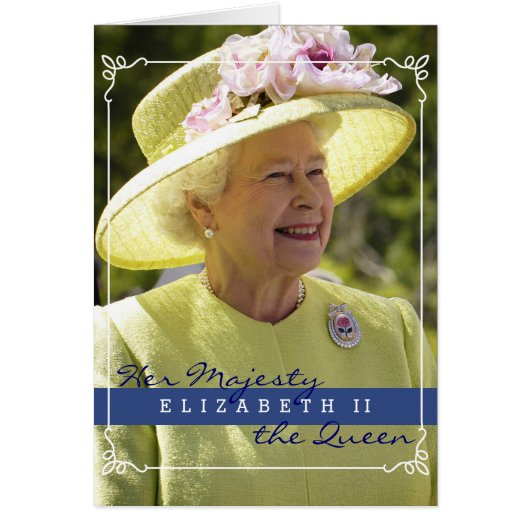 Queen Elizabeth of England Cards (Front)