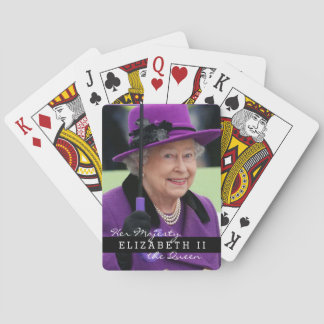 Queen Elizabeth of England Poker Cards