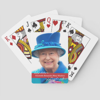 Queen Elizabeth of England Poker Cards