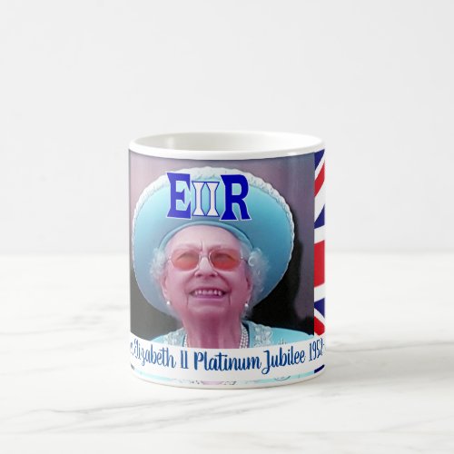 Queen Elizabeth Platinum Jubilee commemorative mug