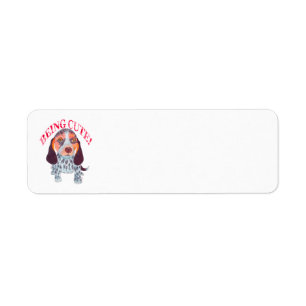 QUEEN ELIZABETH POCKET BEAGLE BEING ADORABLE RED LABEL