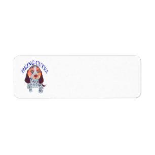 QUEEN ELIZABETH POCKET BEAGLE BEING CUTE INDIGO LABEL