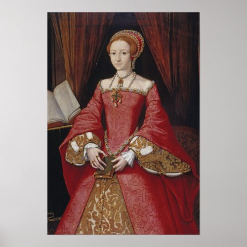 Queen Elizabeth The First Portrait Print