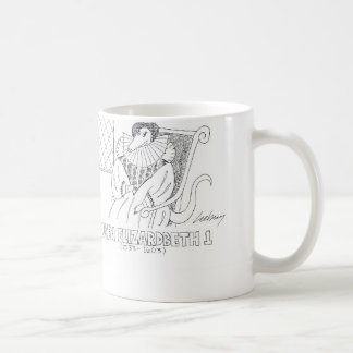 Queen Elizardbeth 1 Coffee Mug