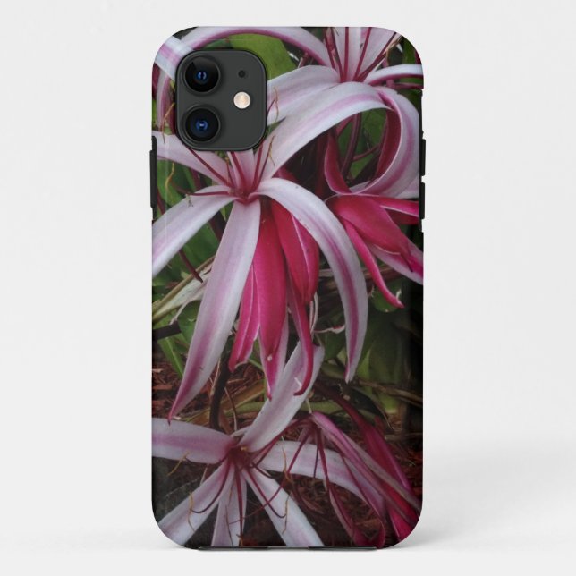 Queen Emma's Purple Crinum Lily Case-Mate iPhone Case (Back)