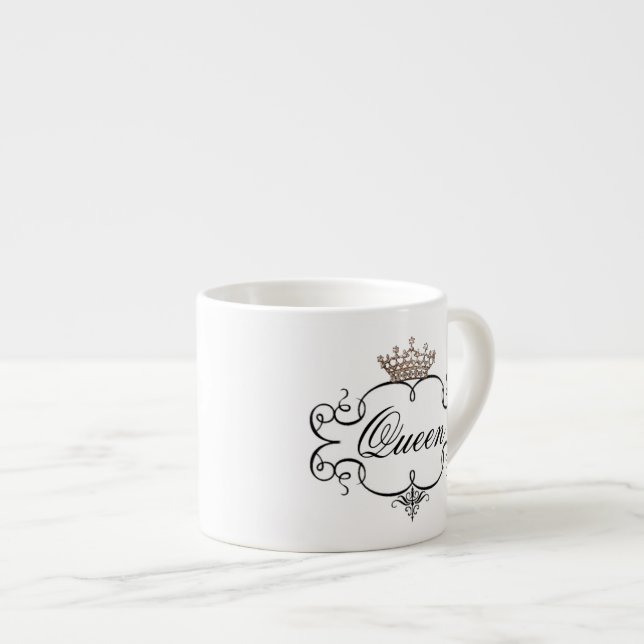 "Queen" Espresso Cup (Front Right)