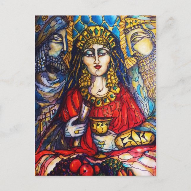 Queen Esther Postcard (Front)