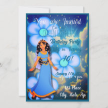 Queen Esther's Royalty Birthday Invites