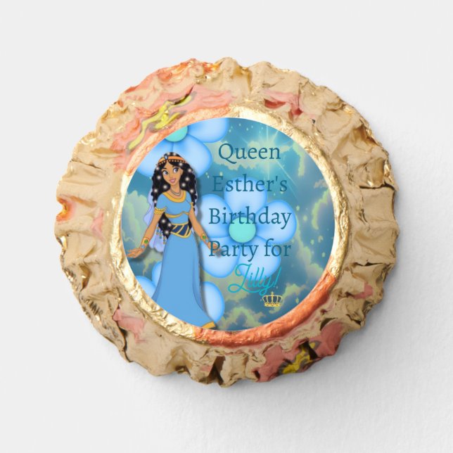 Queen Esther's Royalty Birthday Reese's Peanut Butter Cups (Front)