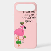 Queen Flamingo iPhone 4/4S Barely There Case (Back)