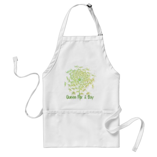 Queen For A Day Adult Apron (Front)