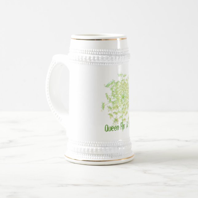 Queen For A Day Beer Stein (Front Left)