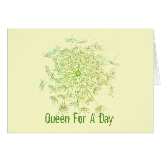 Queen For A Day Cards (Front Horizontal)