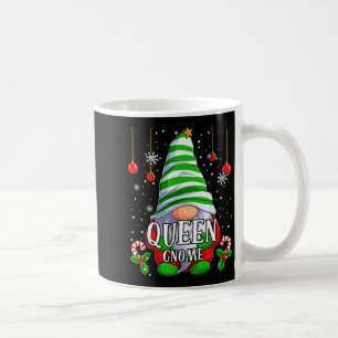 Queen Gnome Christmas Pajamas Matching Family Grou Coffee Mug