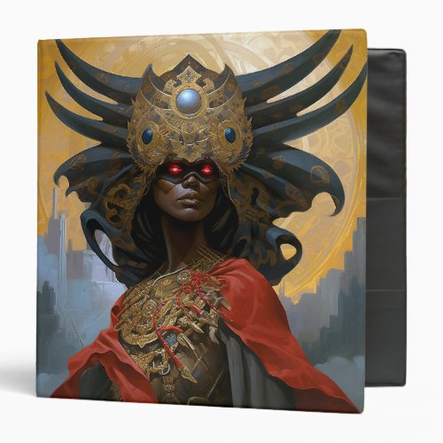 Queen Goddess Fantasy Art 3 Ring Binder