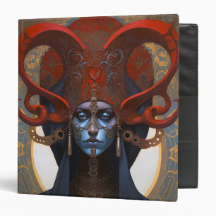 Queen Goddess Fantasy Art 3 Ring Binder