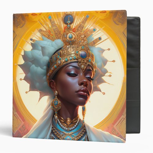 Queen Goddess Fantasy Art 3 Ring Binder