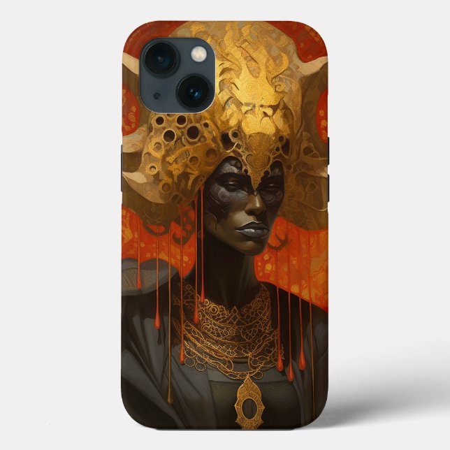 Queen Goddess Fantasy Art Case-Mate iPhone Case (Back)
