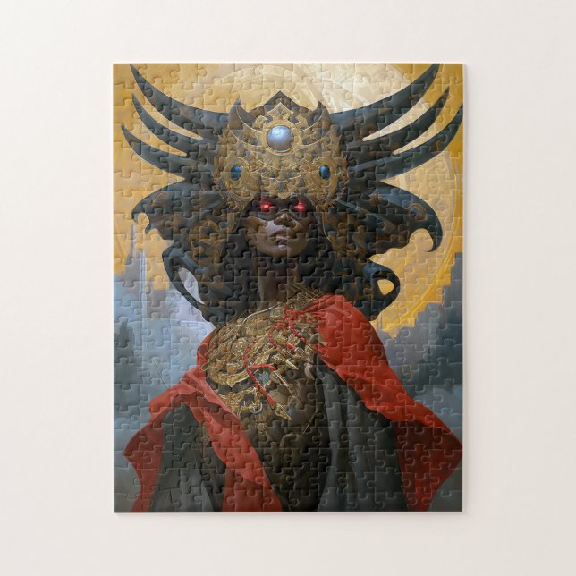 Queen Goddess Fantasy Art Jigsaw Puzzle (Vertical)