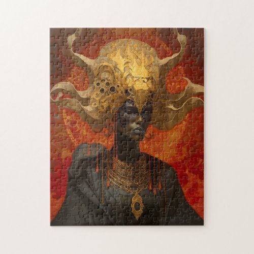 Queen Goddess Fantasy Art Jigsaw Puzzle