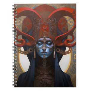 Queen Goddess Fantasy Art Notebook