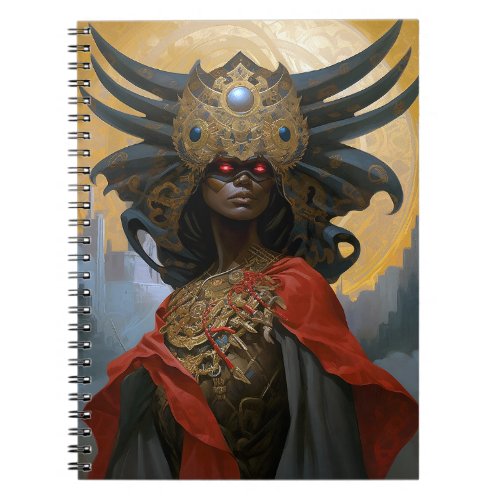 Queen Goddess Fantasy Art Notebook