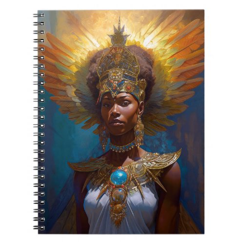 Queen Goddess Fantasy Art Notebook