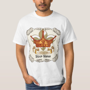 Queen Grandma Crown custom T-Shirt