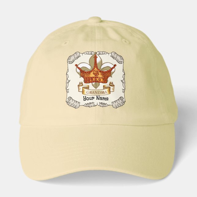 Queen Grandma Crown  hat (Front)