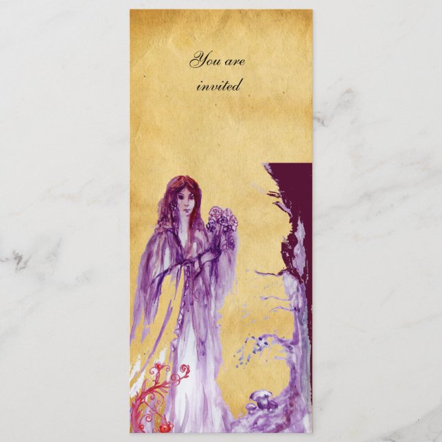 QUEEN GUINEVERE, Brown Parchment Fantasy Programme Program (Front)