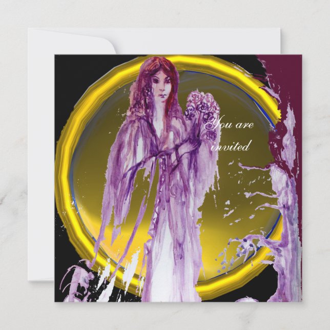 QUEEN GUINEVERE INVITATION (Front)