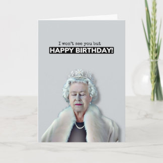 Queen Happy Birthday Card