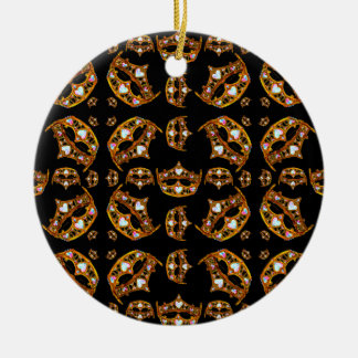 Queen Hearts Gold Crown Tiaras black ornament