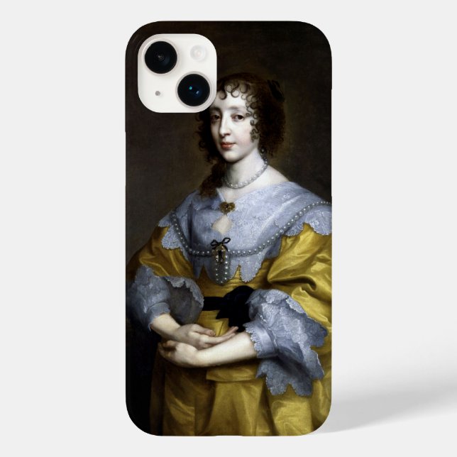 Queen Henrietta Maria Case-Mate iPhone Case (Back)
