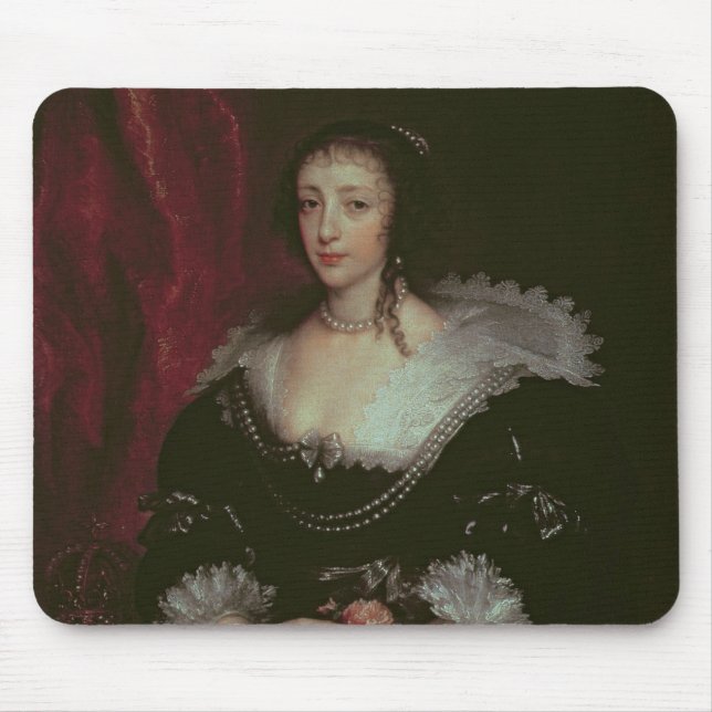 Queen Henrietta Maria Mouse Pad (Front)