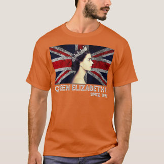 Queen II - ElizabethS England - Queen of England ( T-Shirt