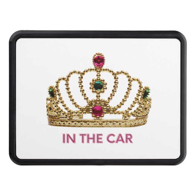 Queen In The Car Hitch Cover (Front)